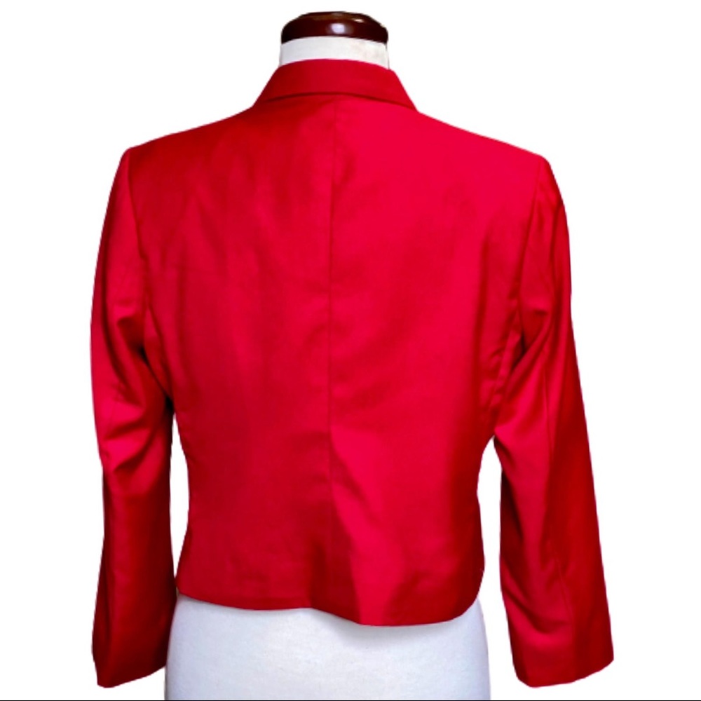 Double press crop embroidered  jacket/coat - Picture 10 of 10